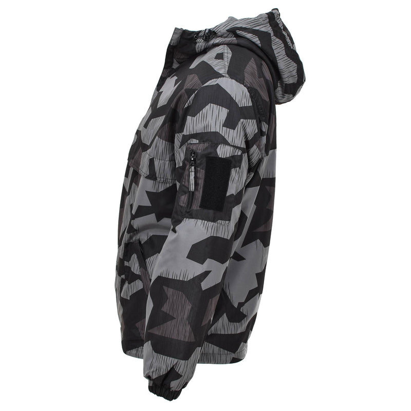 Mil-Tec Anorak Chaqueta Splinter Night Camuflage Capeta de viento Sportswear