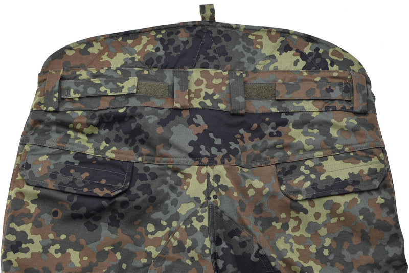 Leo Kohler Sniper Pantalones tácticos Tropas Fuerzas Fuerzas Rip-Stop Flecktarn Camo