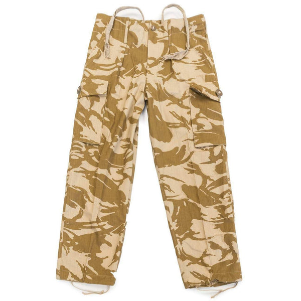 Genuinos pantalones de combate del ejército británico pantalones militares desérticos 95 liviano nuevo