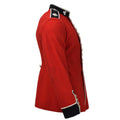 Auténtica chaqueta del ejército británico, uniforme, túnica, vestido rojo, guardias escarlata, caballería
