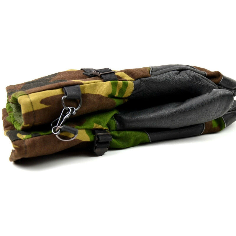 Original del ejército holandés DPM Woodland Camo Mittens. Guantes militares de los Países Bajos