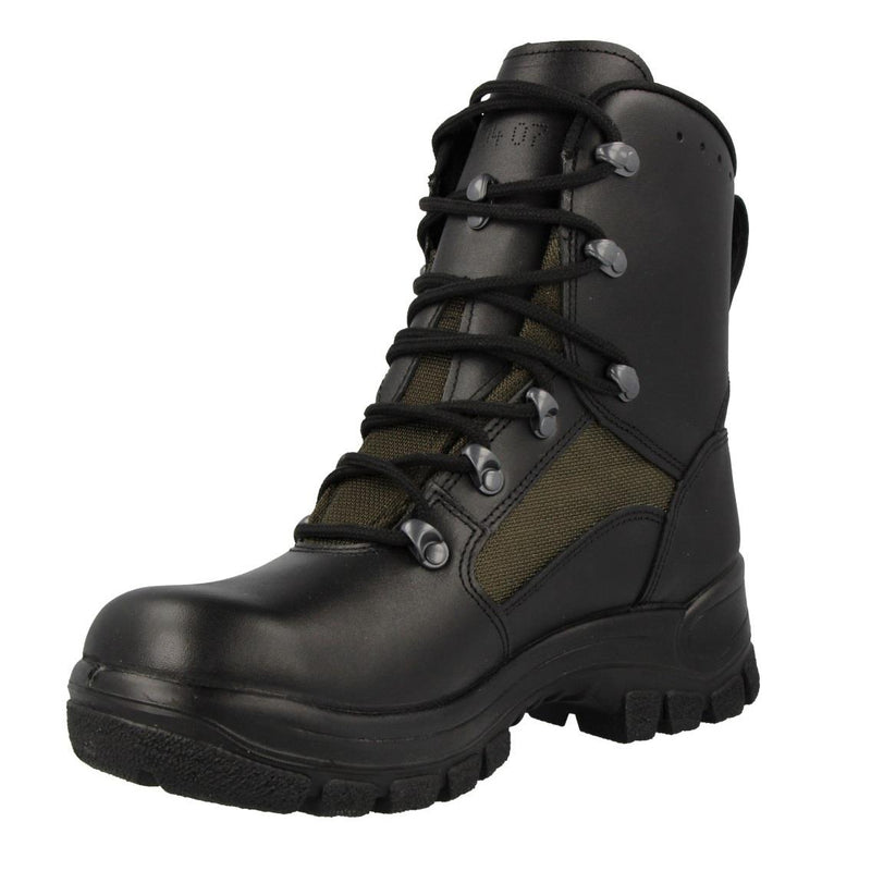 Botas de combate militar alemanas genuinas Botas de cuero Calzado táctico táctico