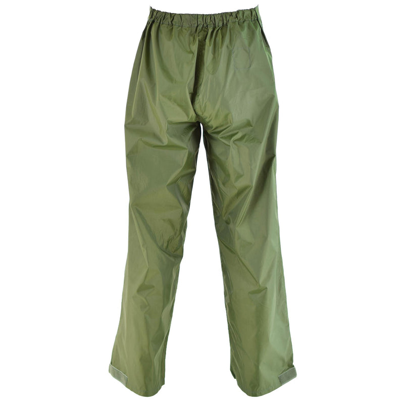 El verdadero ejército danés de los pantalones de clima húmedo de los pantalones de lluvia impermeables Dinamarca