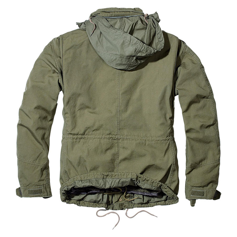 Brandit Classic M65 Giant Jacket Military Vintage Style Extraño Olive Olive