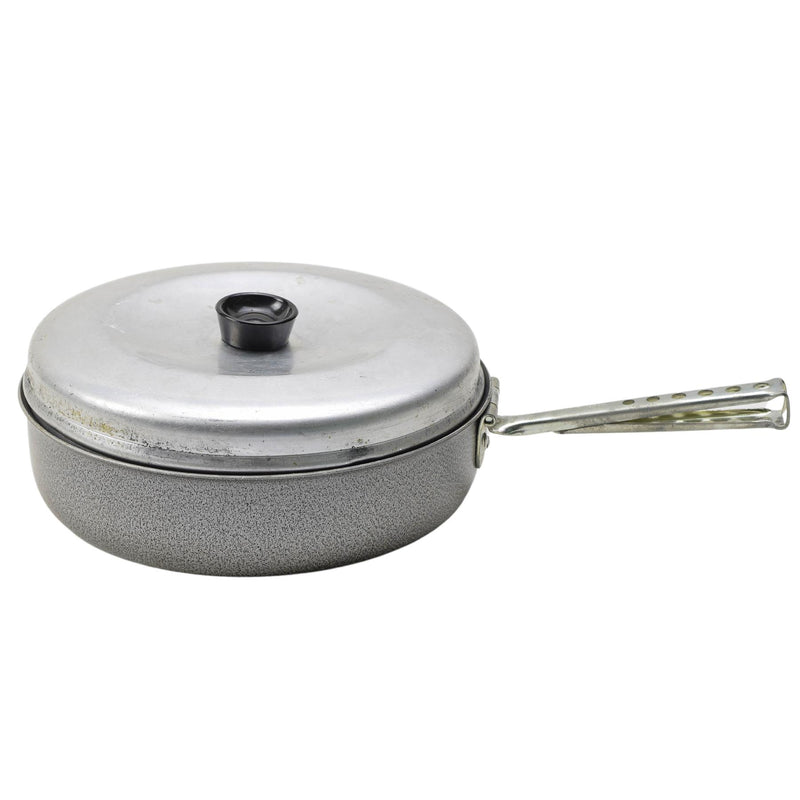 Genuino ejército de Suecia Trangia frypan tapa 726 sartén de desorden de acero inoxidable