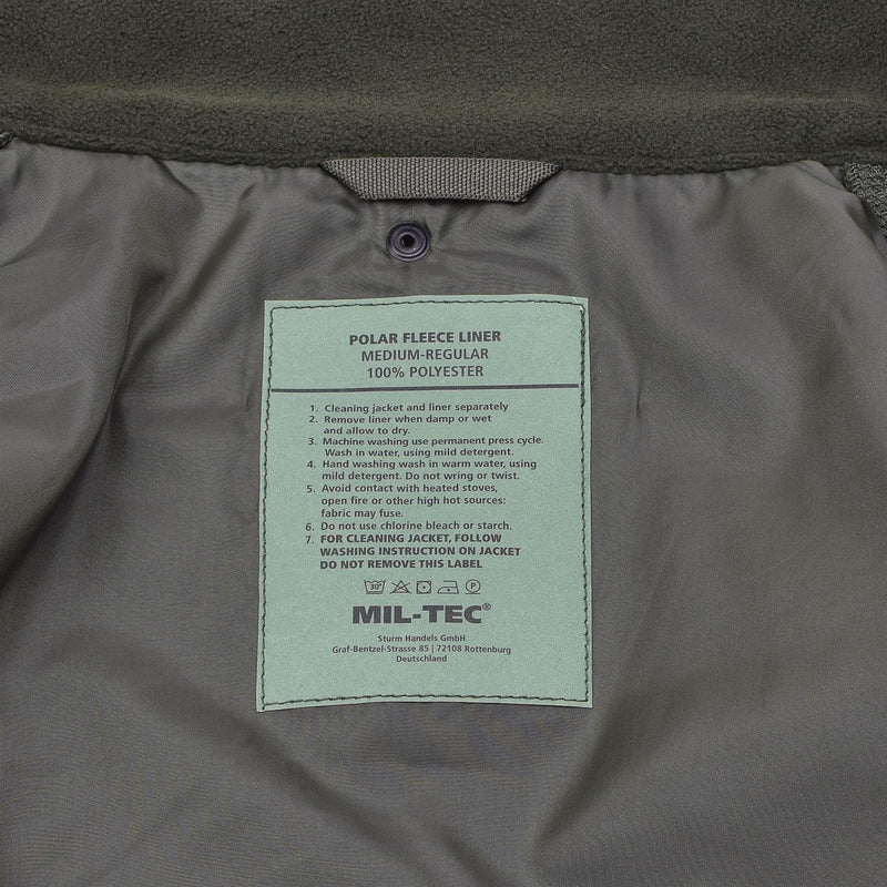 MIL-TEC Military Style Gen II Fuera de la chaqueta de invierno de invierno CAMO Soft Shell Parka