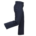 Pantalones de vestir militares británicos originales, excedente formal de polilana, azul