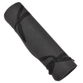 Colchoneta para dormir de espuma militar alemana original, enrollable, para acampar, senderismo, gris, negro