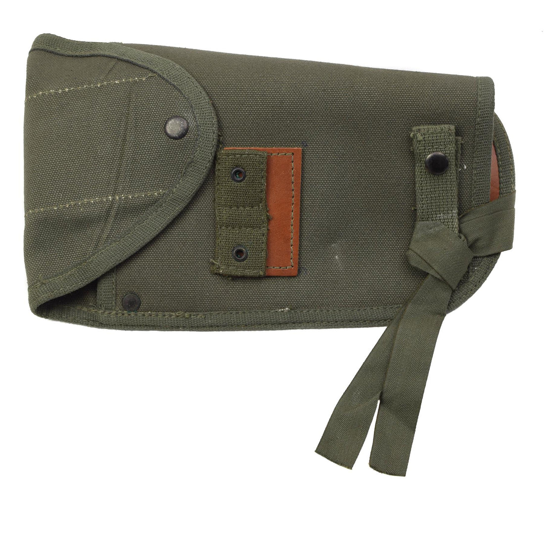 Funda para herramientas de atrincheramiento estilo M56 militar griego original de EE. UU., color oliva