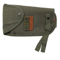 Funda para herramientas de atrincheramiento estilo M56 militar griego original de EE. UU., color oliva