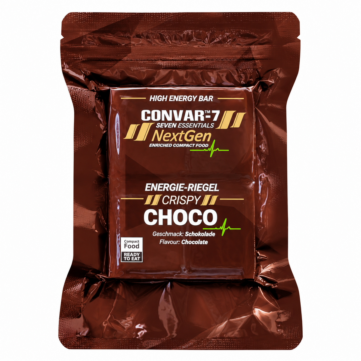 CONVAR-7 NextGen Energy Bar 120g Alimento de Emergencia de Larga Duración Varios Sabores