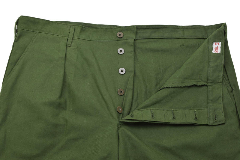 Pantalones de trabajo militar sueco original pantalones de ropa de trabajo verdes nuevos pantalones