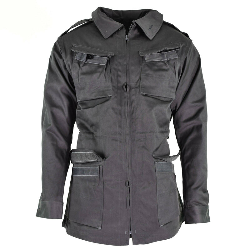 Jacket de combate del ejército danés Genuino M71 Dinamarca Gray Grey Field Excedente Nuevo