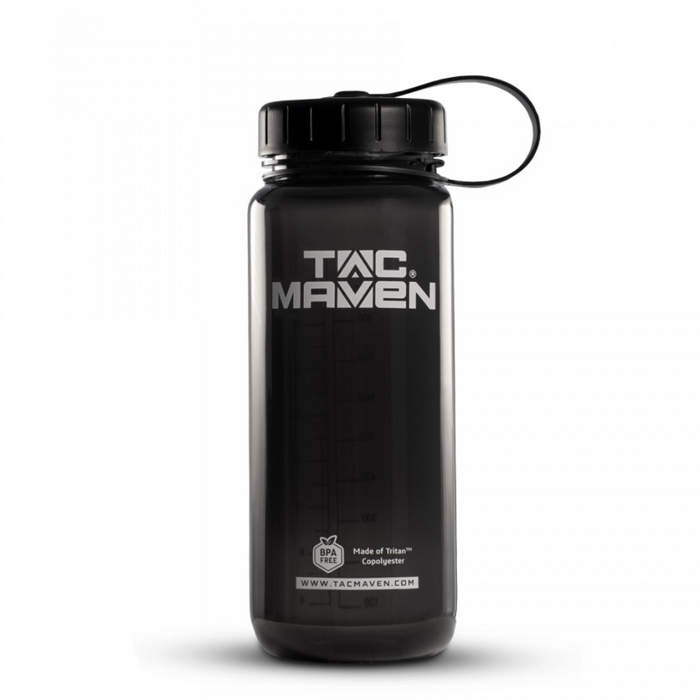 TAC MAVEN Botella de agua Norman Tritan 650 ml sin BPA Outdoor negro