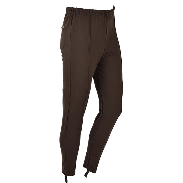 Pantalones de chándal marrones militares alemanes originales Sports Sports Training Trausers