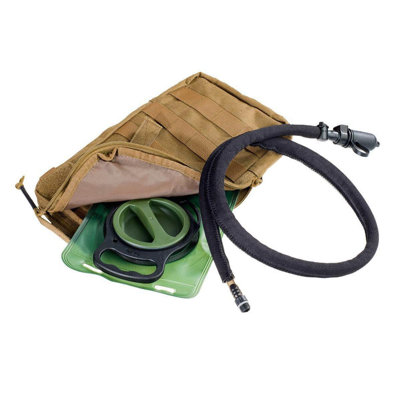 A.BLOCHL TF2 Pack de hidratación Bolsa de agua de trekking 1.5 Litores Coyote Molle Tipo de tipo accesorio