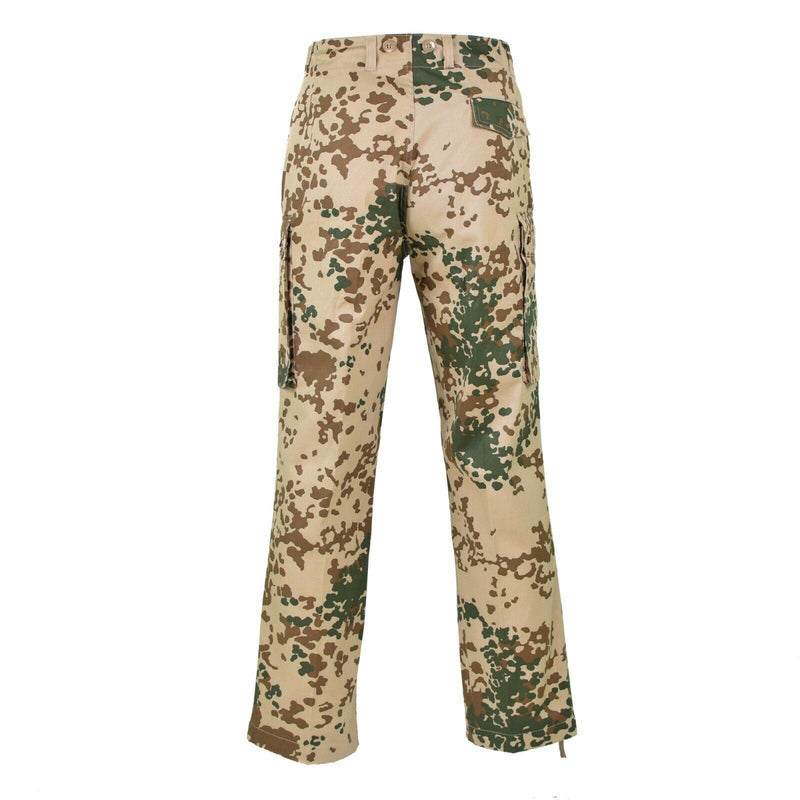 Genuino ejército alemán Pantalones de camuflaje de camuflaje de camuflaje Combate de campo Bw pantalones Nuevos