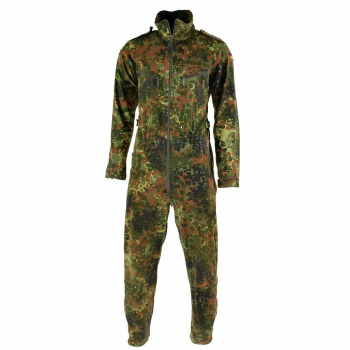 Mono de camuflaje flecktarn del ejército alemán original mono de mono de combate - GoMilitar