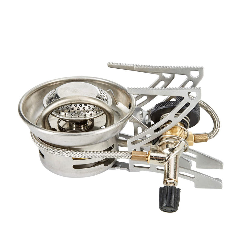 Primus EasyFuel Duo Piezo Propano Propano Burner Butane Camping Cooking Stove