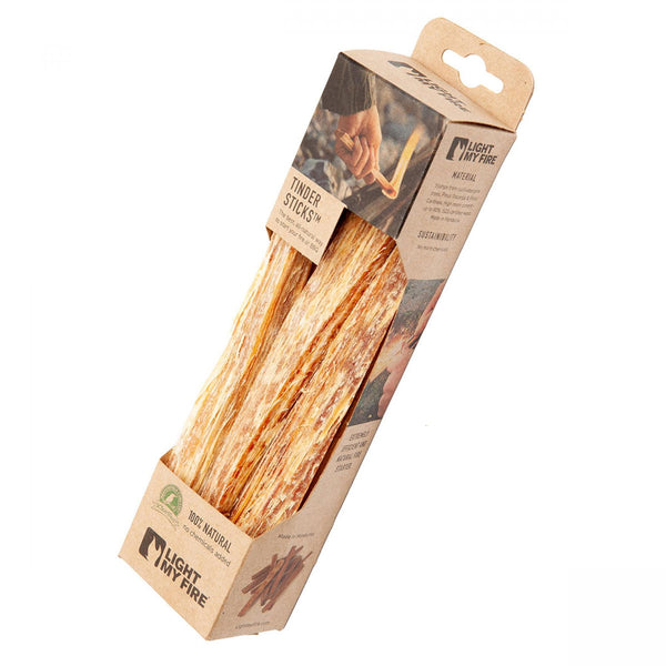 Light My Fire Tinder Sticks BBQ FIREPIT GRILL FINGURA FÁCIL ELE ELE NATURAL NUEVO NUEVO