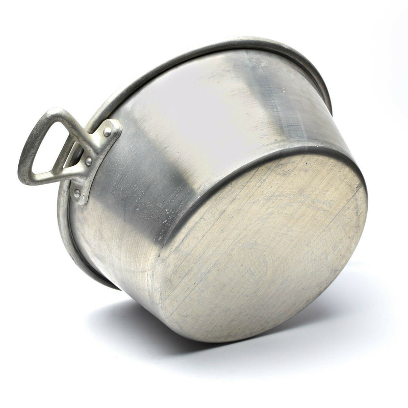 ORIGINAL Ejército francés de cocción grande. Sartén militar de aluminio