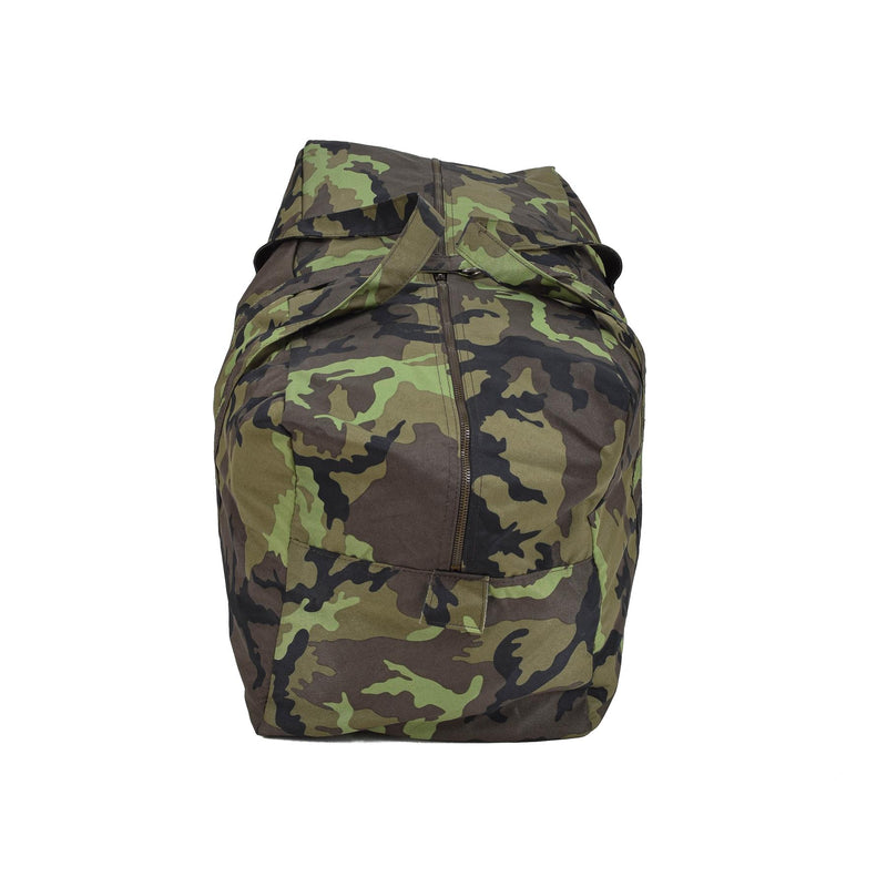 Bolsa de lona militar checa original M95 Bolso de viaje de camuflaje M95 Bolso de viaje nuevo