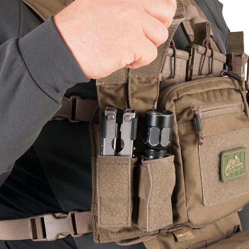Helikon-Tex Mini plataforma de cofre TMR Tactical Molle Range Shooting Field Chaleco