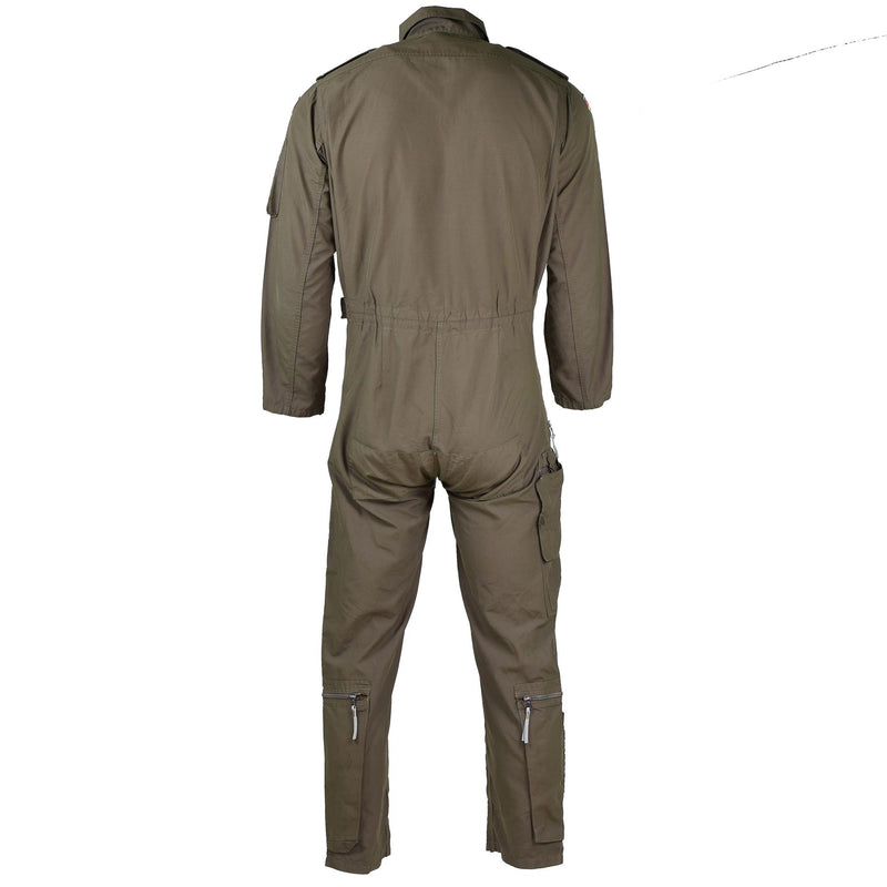 Genuino ejército alemán Olive OD Traje general Combate Combate Boiler Coverall Jumpsuit Aramid