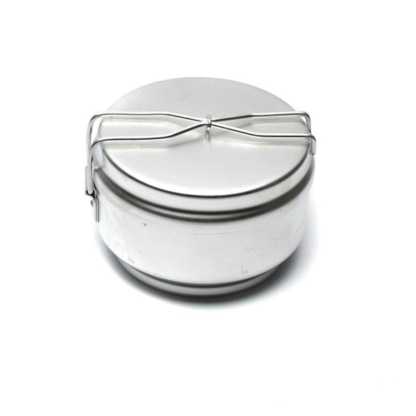 Czeco Cz Kit de cocinero de aluminio del ejército Bushcraft Camp Kit de desorden de aluminio