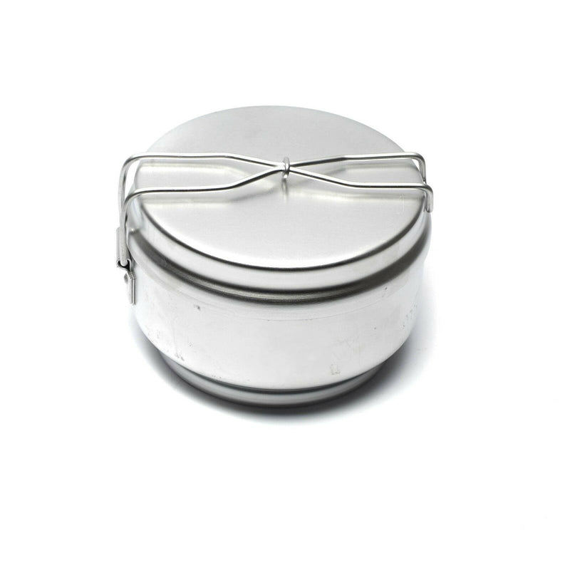 Czeco Cz Kit de cocinero de aluminio del ejército Bushcraft Camp Kit de desorden de aluminio