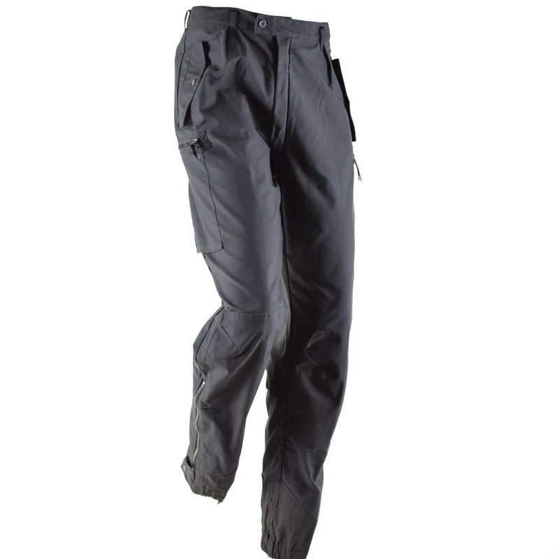 Pantalones del ejército sueco original M90 pantalones de combate de campo negro BDU NUEVO
