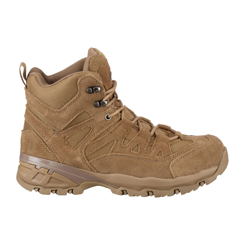 Botas de escuadrón de Mil-Tec Botas al aire libre Trekking Combat Combat Cotwear Coyote