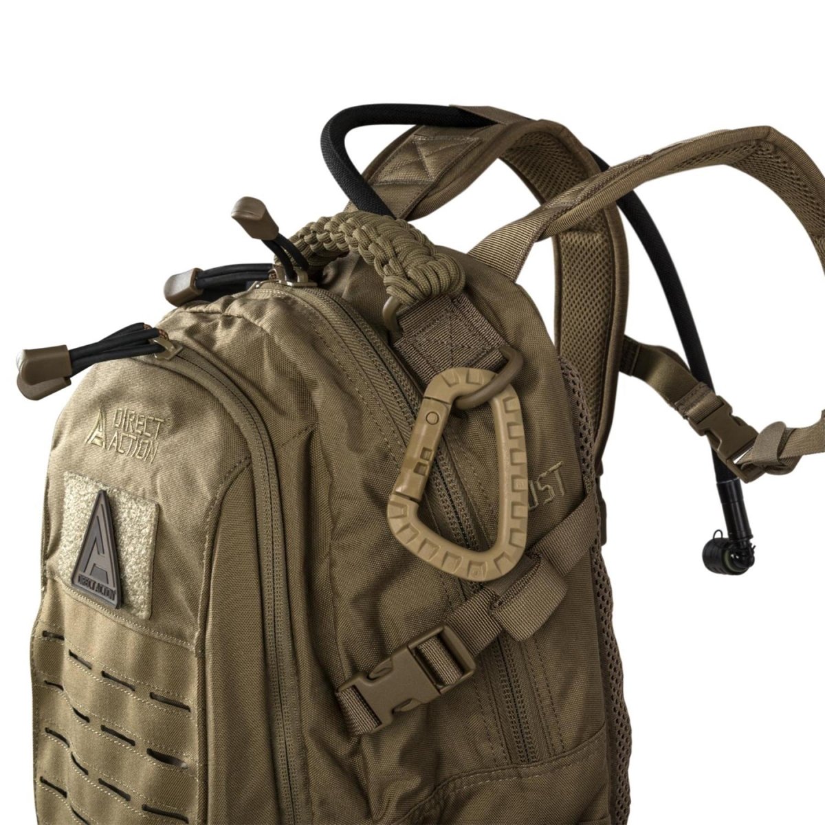 Verde adaptable durable del corte del laser de la mochila táctica del polvo 20L de la acción directa MOLLE