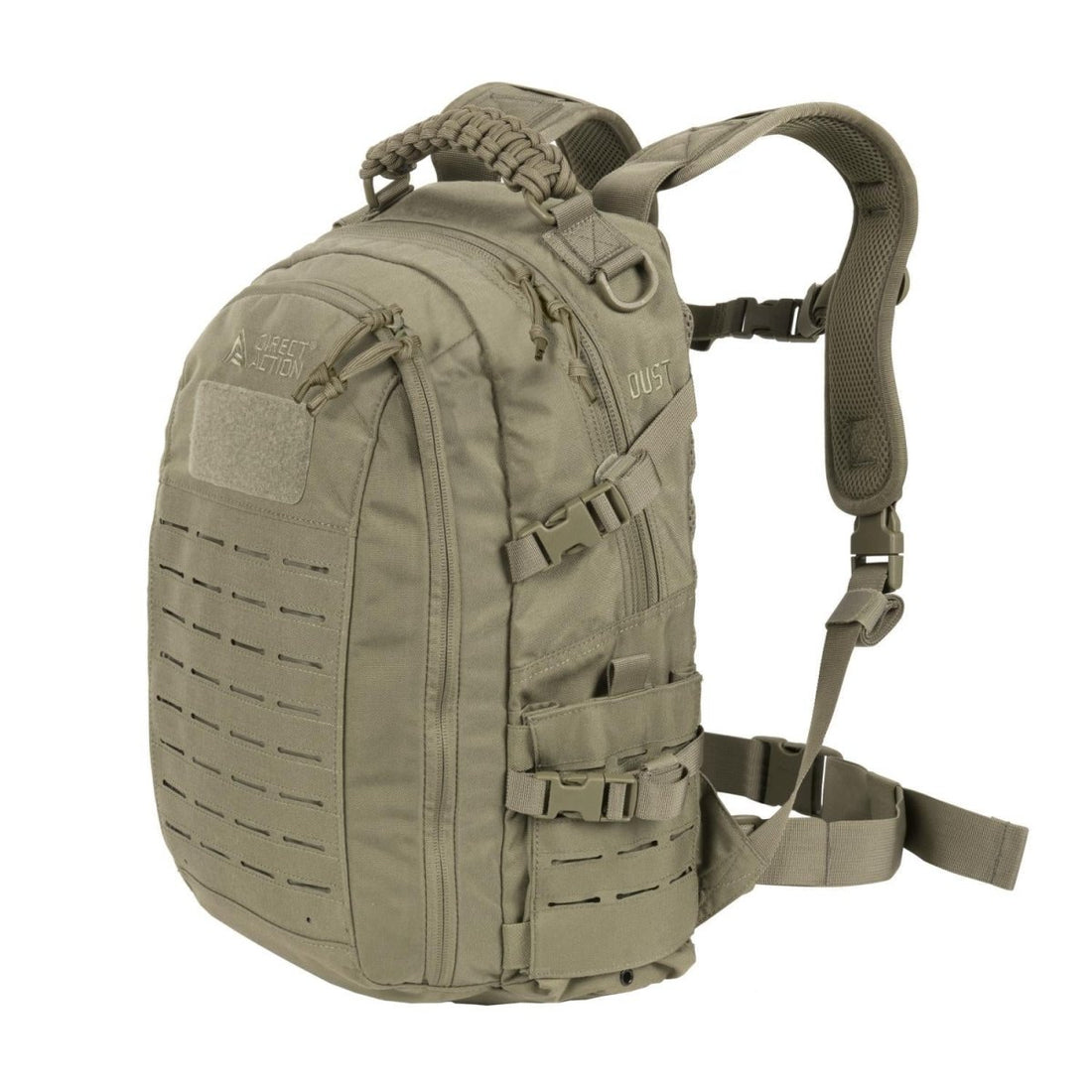 Verde adaptable durable del corte del laser de la mochila táctica del polvo 20L de la acción directa MOLLE