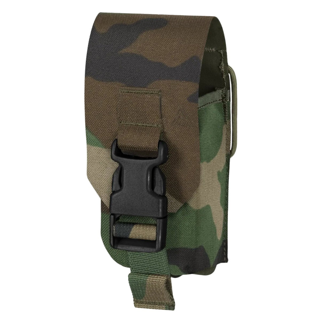 Bolsa para granadas de acción directa, utilidad táctica, tamaño humo, camuflaje Woodland