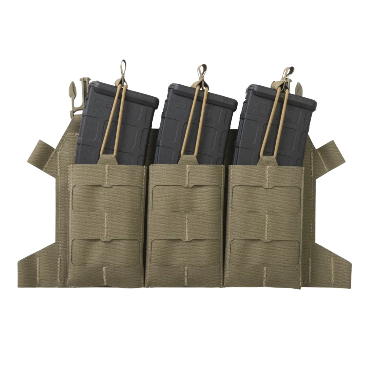 Bolsa para cargador con panel de solapa triple 223 esqueletizada de acción directa Woodland Camo