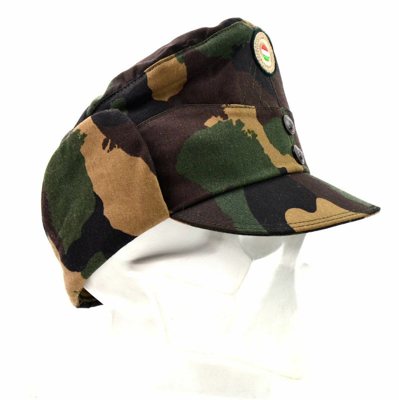 Capítulo de camión de invierno de Camón Húngaro genuino Sombrero de campo militar con insignia de color NUEVO