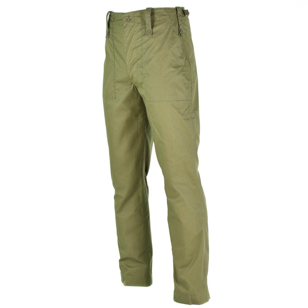 Genuinos pantalones de combate del ejército británico O.D Pantalones militares verdes Ligeros nuevos