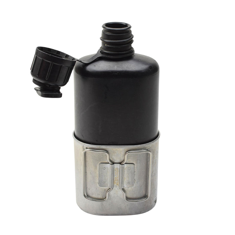 Frasco de bebidas del ejército suizo Switzerland Botella de agua Military Cantaen & Copa M84