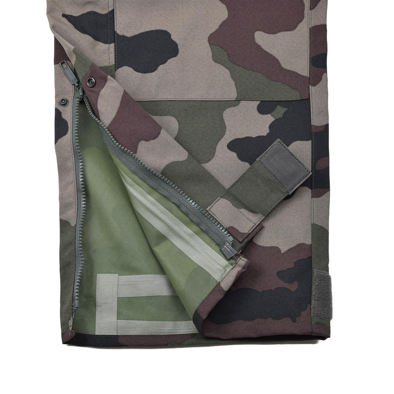 Pantalones de lluvia militar franceses originales de los pantalones de trilaminato impermeables aparatos ortopédicos