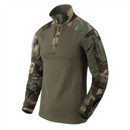 Helikon-Tex MCDU Camisa de combate Refuerzo de codo Ripstop Woodland Camo