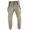 Cubrepantalones con pechera impermeable Gore-Tex del ejército austríaco original Surplus Olive OD