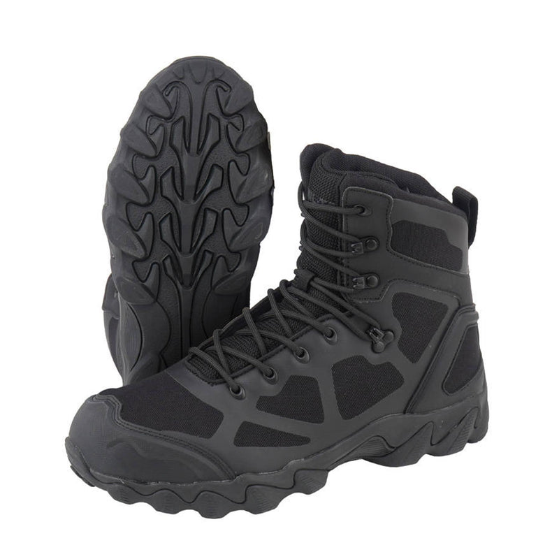 Botas de alta tarea de Mil-Tec Combate Combat Tactical Ligera de medio calzado de mediana