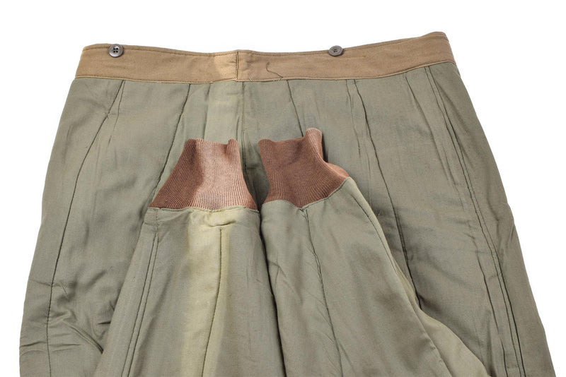 Pantalones de revestimiento del ejército checo genuino m60 revestimiento de pantalones térmicos excedente militar nuevo
