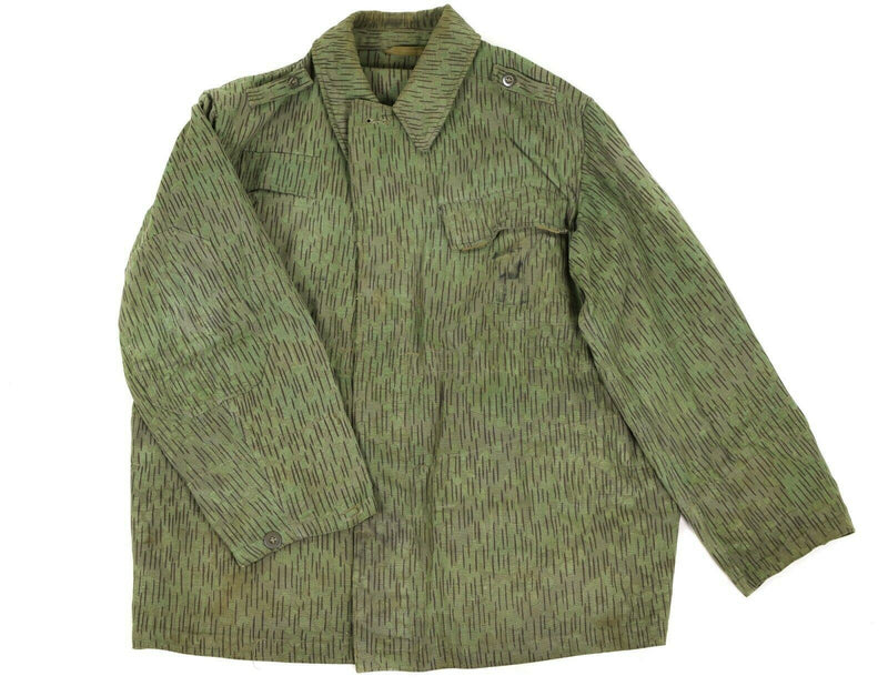 Combate militar del ejército checo original M60 Jacket de campo Parka Drop de lluvia Camuflaje