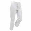 Pantalón de vestir original alemán militar azul marino uniforme de servicio formal blanco