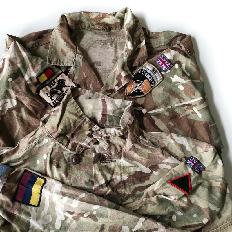 Problema genuino del ejército británico Combate MTP Field Jacket Multicam Camisa militar