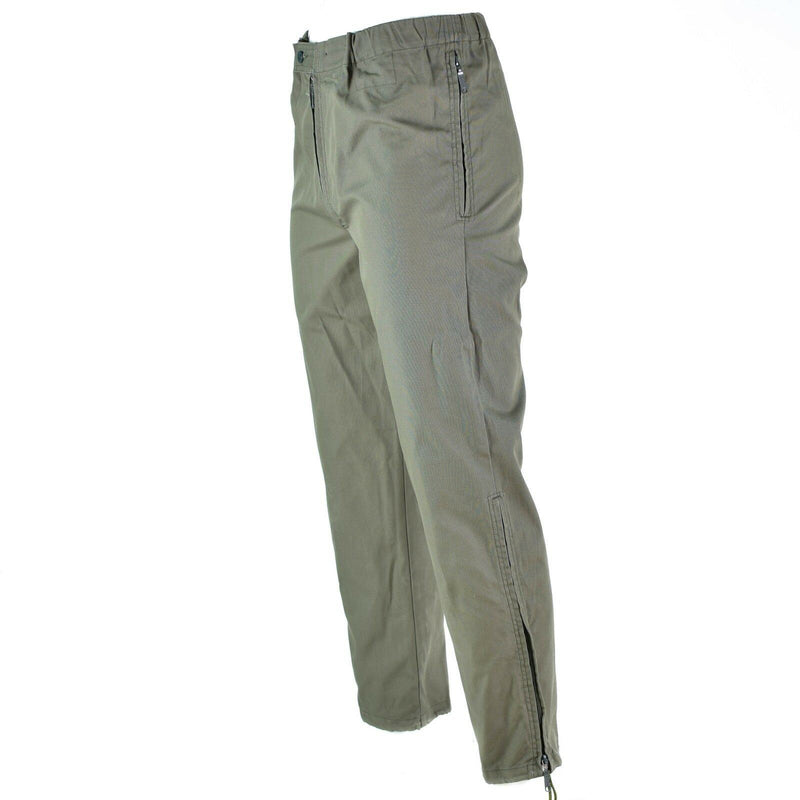 Pantalones del ejército suizo original pantalones de combate de campo OD Problema militar Suiza