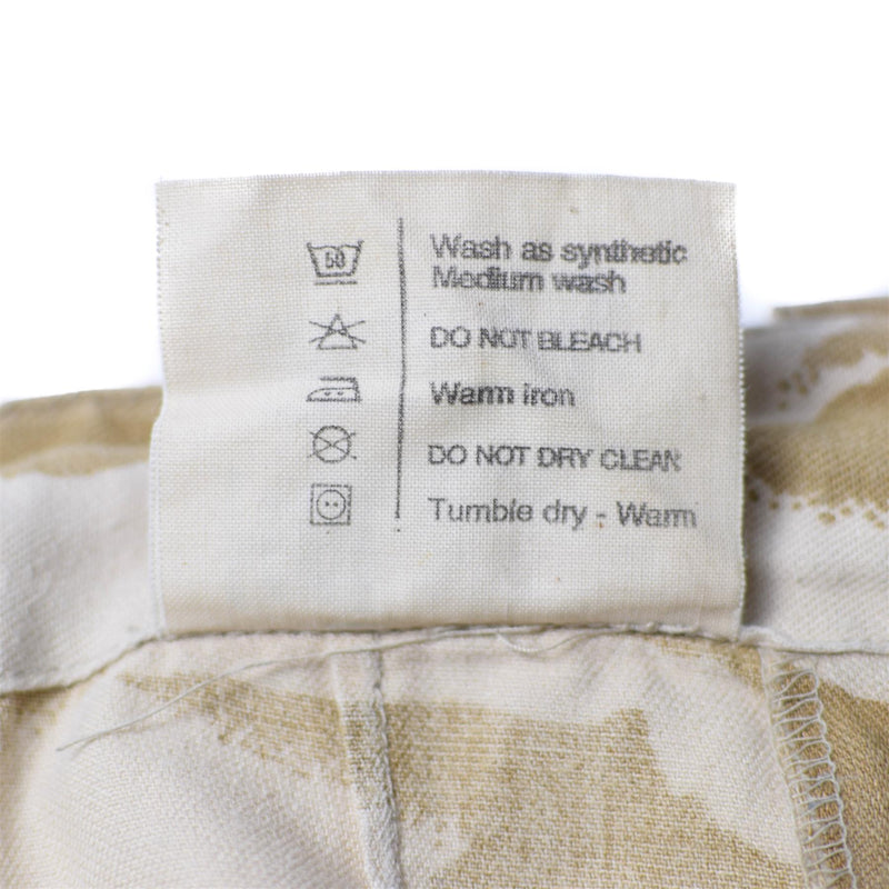 Pantalones del ejército británico original pantalones de combate ligeros excedentes militares