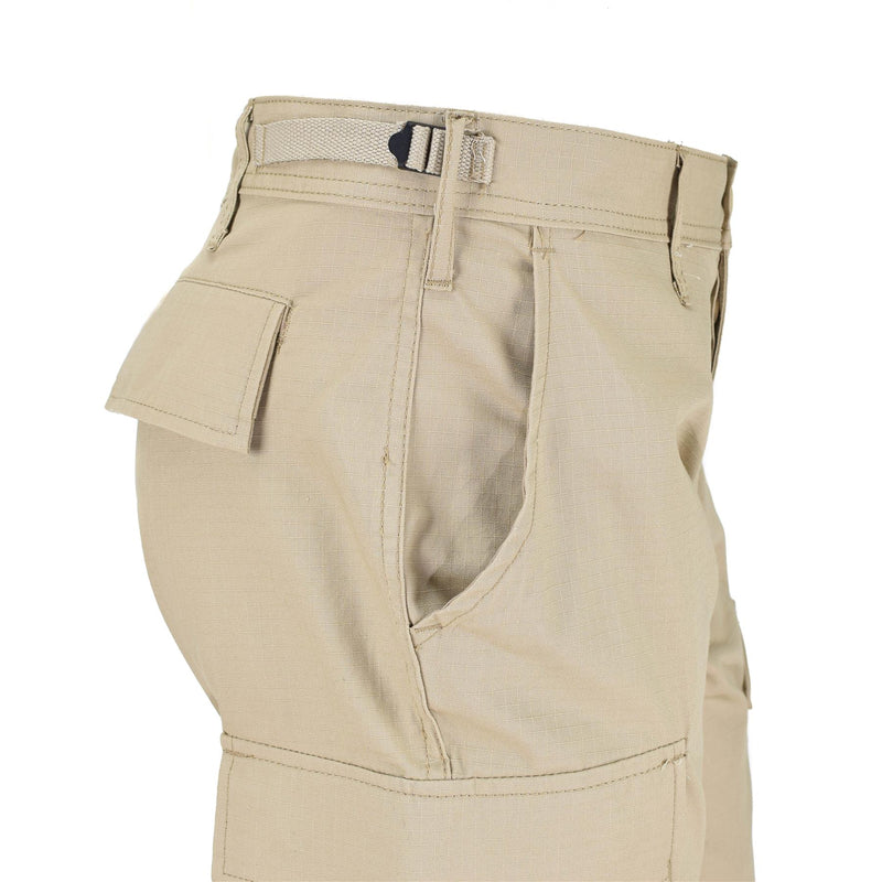 Mil-tec Pantalones de campo de estilo del ejército de EE. UU. Khaki Bdu Hombres Militares de combate de equipos